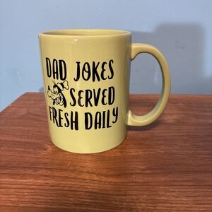Disney Dad Jokes Served Fresh Daily Goofy Mug Sage Olive Green
